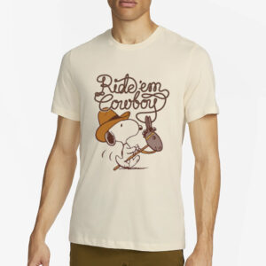 Ride Em Cowboy Snoopy T-Shirt4