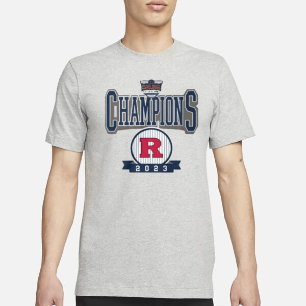 Rutgers Football Bad Boy Mowers Champions 2023 T-Shirt2