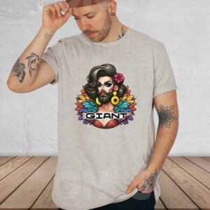 Sam Lantz Bearded Giant Queen Shirt-Unisex T-Shirt2