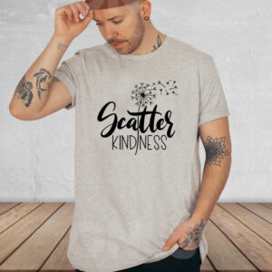 Scatter Kindness Dandelion Letter Casual Sweatshirt2