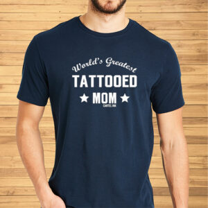 Shirt World's Greatest Tattooed Mom Cartel Ink-Unisex T-Shirt2