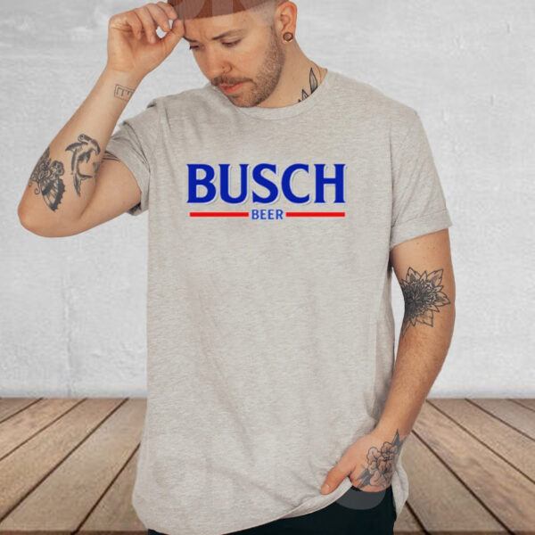 Taylor Heinicke Wearing Busch Beer T-Shirt-Unisex T-Shirt2