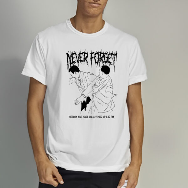 Teenhearts Never Forget History Was Made On 3-27-2022-Unisex T-Shirt3