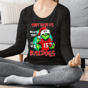 They Hate Us Because They Ain’t Us Bulldogs Grinch Shirt