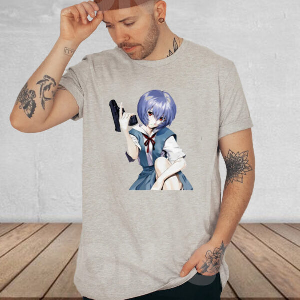 Zofrec Rei With Gun Tee-Unisex T-Shirt4