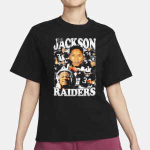 Bo Jackson Raiders Football Retro T-Shirt1