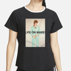 David Bowie Life On Mars Superb T-Shirt2