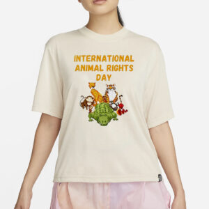 International Animals Rights Day Wild Animals T-Shirt4