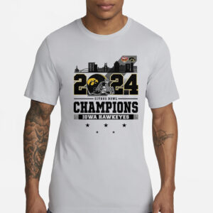 Iowa Hawkeyes 2024 Citrus Bowl Champions T-Shirts