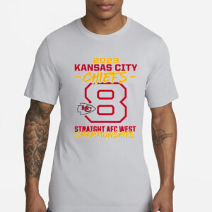 Kansas City Chiefs Eight-Time Afc West Division Champions Shirt