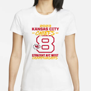 Kansas City Chiefs Eight-Time Afc West Division Champions Shirts