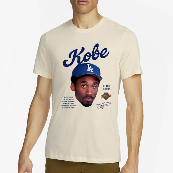 Kobe Black Mamba The Closer Signature Shirt2