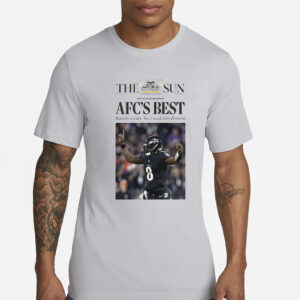 Lamar Jackson Afc’s Best Ravens Secure No1 T-Shirts