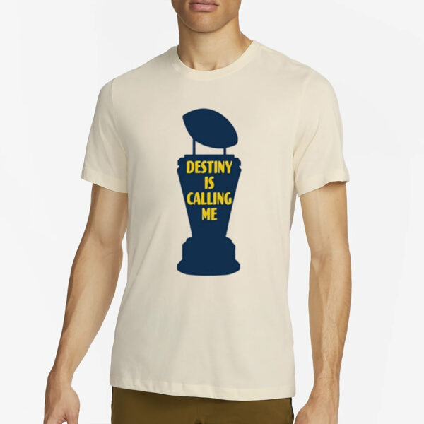 Michigan Destiny Is Calling Me T-Shirt2