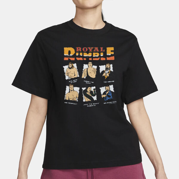 Royal Rumble Golden Era Homage T-Shirt1