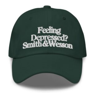 Feeling Depressed Smith & Wesson Hat Cap