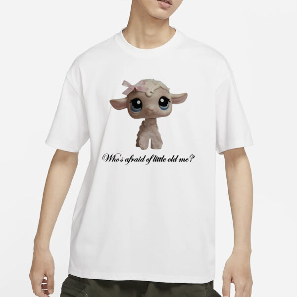 Mustard Yard Press Who's Afraid Of Little Old Me Lamb T-Shirt