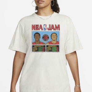 NBA Jam Raptors Barrett and Barnes T-Shirt3