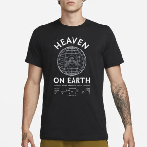 Ryan Clark Wearing Heaven On Earth T-Shirt3