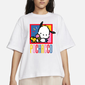 Sanrio Pochacco Primary Logo T-Shirt