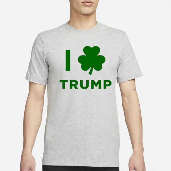 Trump St Paddy's Day White T-Shirt1