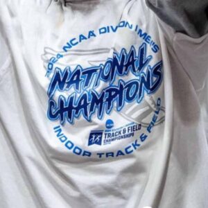 2024 National Champions Indoor Track Field Shirt