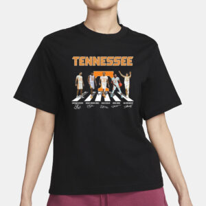 2024 Tennessee Team Abbey Road Signatures T-Shirt4