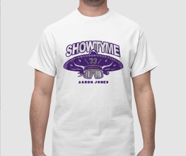 Aaron Jones Showtyme Minnesota Shirt