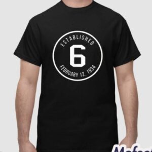 Bill Russell Established 6 February 12 1934 Shirt