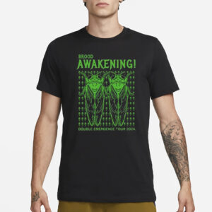 Brood Awakening Double Emergence Tour 2024 T-Shirt1