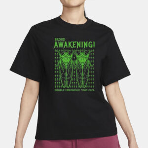 Brood Awakening Double Emergence Tour 2024 T-Shirt3