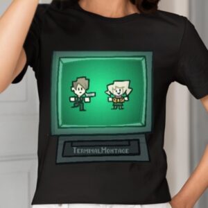 Cop And President’s Baby Terminal Montage Shirt1