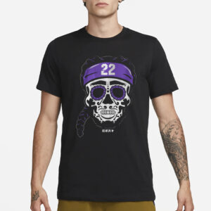 DERRICK HENR BALTIMORE SUGAR SKULL T-SHIRT3