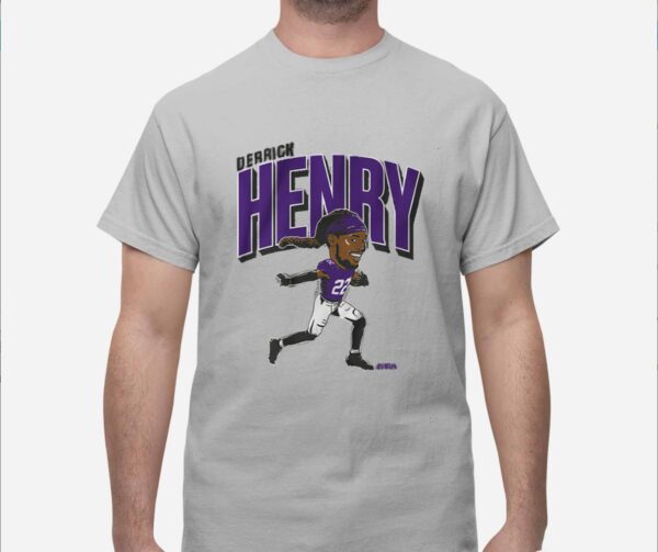 Derrick Henry Baltimore Caricature Shirt