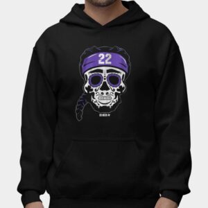 Derrick Henry Baltimore Ravens Sugar Skull Shirt1