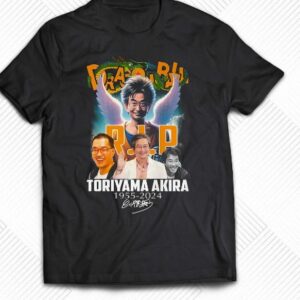 Dragon Ball Rip Toriyama Akira 1955-2024 T-Shirt