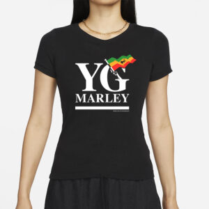 Emancipate Yourself Yg Marley Flag Logo Praise Jah In The Moonlight T-ShirtEmancipate Yourself Yg Marley Flag Logo Praise Jah In The Moonlight T-Shirt