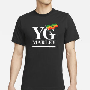 Emancipate Yourself Yg Marley Flag Logo Praise Jah In The Moonlight T-Shirts