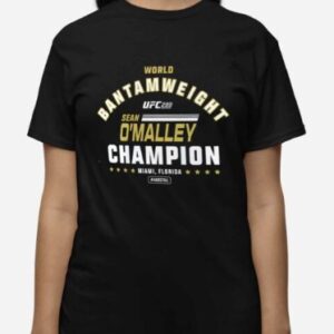 Fanatics Branded Sean O’Malley UFC 299 And Still Bantamweight Champion Shirt1