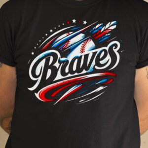 Feathers Braves Baseball Mlb Team Shirt