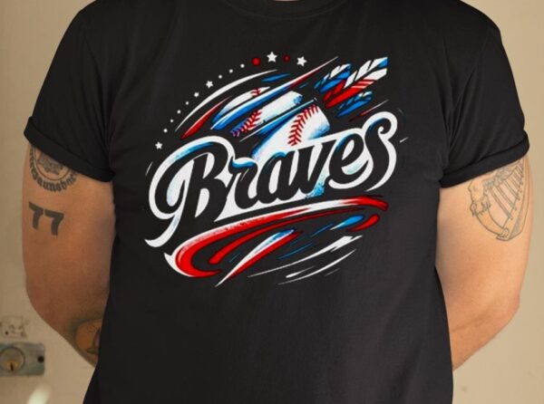 Feathers Braves Baseball Mlb Team Shirt