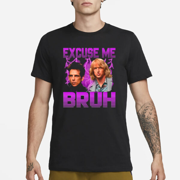 Funnyahhtees Store Excuse Me Bruh T-Shirt1