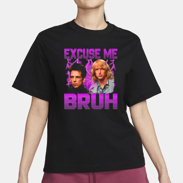 Funnyahhtees Store Excuse Me Bruh T-Shirt3