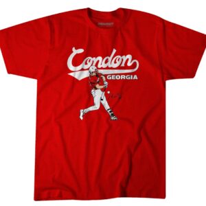 GEORGIA BASEBALL CHARLIE CONDON SLUGGER SWING T-SHIRT