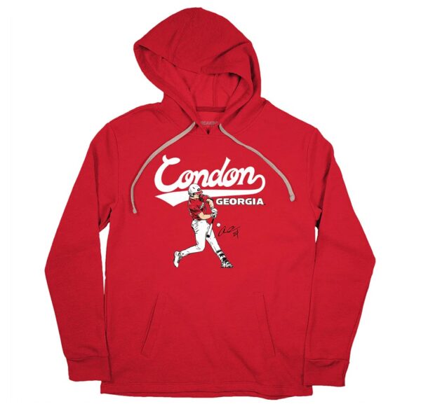 GEORGIA BASEBALL CHARLIE CONDON SLUGGER SWING T-SHIRT1