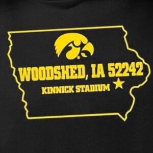 Hawkeyes Woodshed Ia 52242 Kinnick Stadium Shirt1