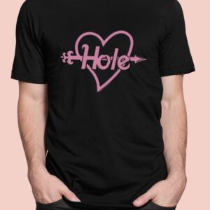 Heart Arrowed Hole Eye Shirt