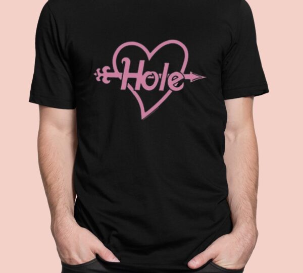 Heart Arrowed Hole Eye Shirt