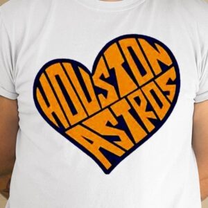 Houston Astros Heart Shirt