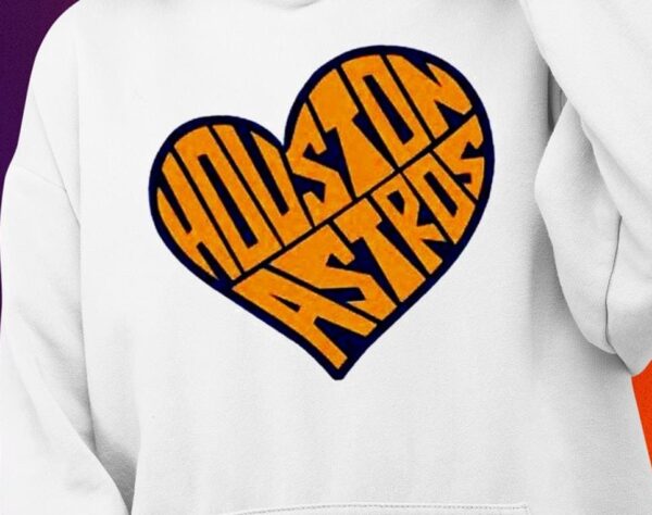 Houston Astros Heart Shirt1